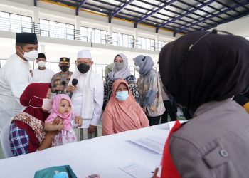 TNI-Polri dan Kemenkes Gelar Baksos Kesehatan di Banten