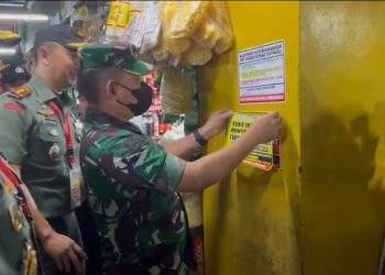 KSAD Jenderal Dudung Abdurachman Himbau Jajaranya  Lakukan Sidak HET Minyak Goreng