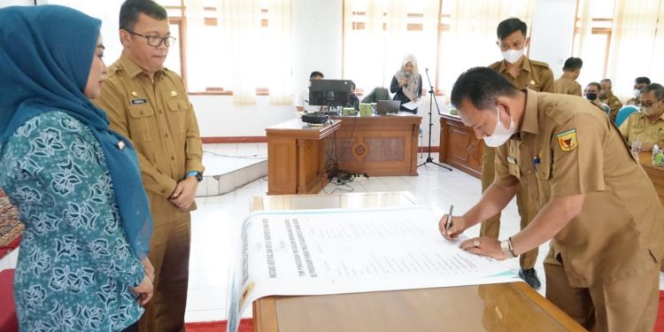 TPPKK Tanah Datar Launching SIAP-PKK