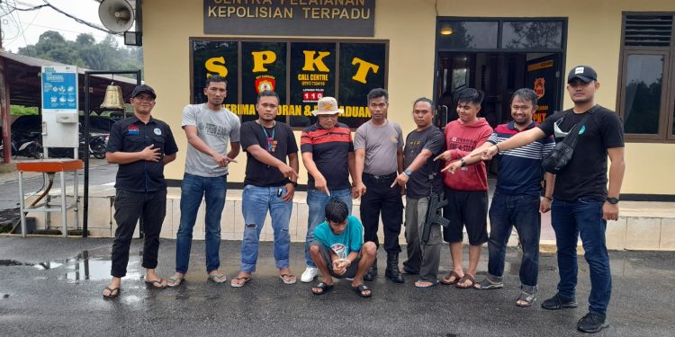 Nekat Membawa Narkoba, Seorang Pemuda Diciduk Satresnarkoba Polres Solok di SPBU Lubuk Selasih