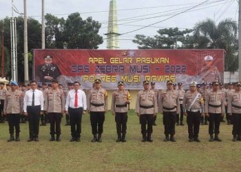 Polres Musi Rawas Gelar Operasi Zebra 2022