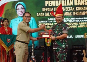 Jenderal Dudung Serahkan 20 Rumah Dinas ke Kodim 1414/Tator