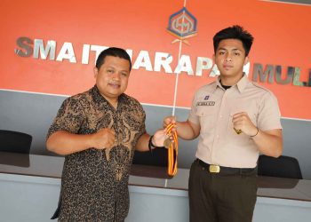 M.Aqila Gusti Faza raih Medali Emas Olimpiade Nasional Matematika,Ilmu Pengetahuan dan Bahasa OMNIPASA 2023