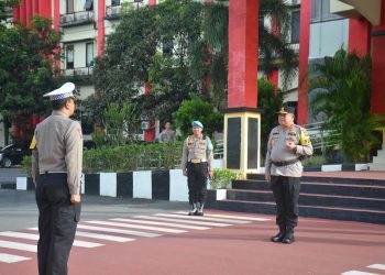 APEL GELAR PASUKAN OPS KESELAMATAN SELIGI-2023 LANGSUNG DIPIMPIN KAPOLDA KEPRI