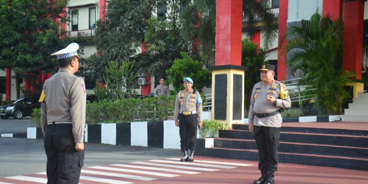 APEL GELAR PASUKAN OPS KESELAMATAN SELIGI-2023 LANGSUNG DIPIMPIN KAPOLDA KEPRI