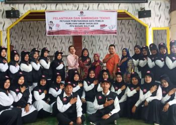 Ketua KPU Kabupaten Solok, Pantau langsung Pelantikan Pantarlih Sulit Air