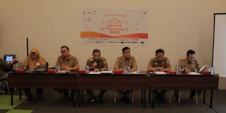 Calender  of Charming Eveny Palembang tahun 2023 pemkot Palembang