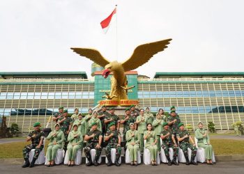 NAMA GEDUNG DI LINGKUNGAN KODAM II/SRIWIJAYA DIRESMIKAN KASAD