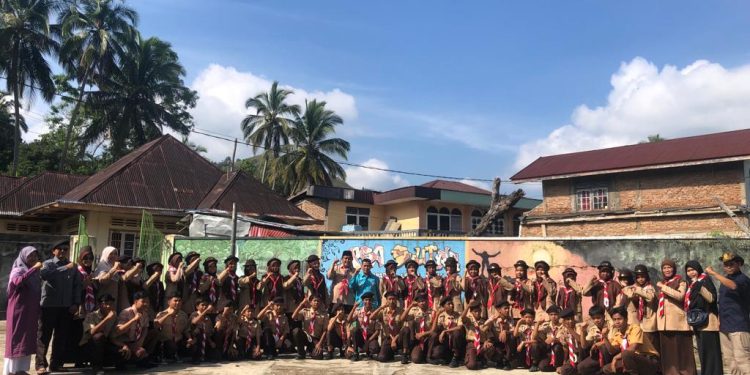 38 orang Anggota Pramuka PSA ikuti Perjusami yang di Lepas Kamabigus