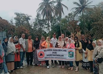 Pemerintah Nagari Bersama KSB Panyakalan Berikan Bantuan Kepada Korban Kebakaran  Di Kinari