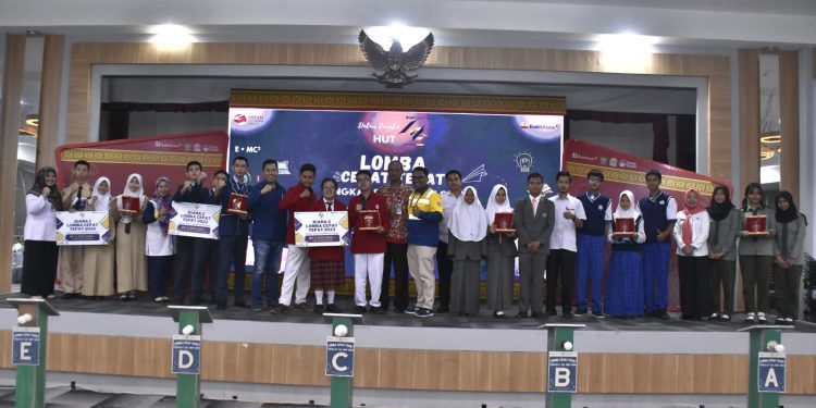 Lomba Cerdas Tepat Tingkat Pelajar Meriahkan HUT Ke-42 Bukit Asam
