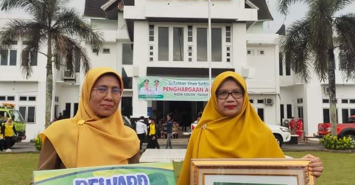 Kota Solok Bertabur Prestasi, Salah Satunya SMPN 5 Kota Solok Raih Predikat  Adiwiyata Nasional