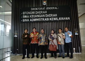 Pemkab.Tanah Datar Serius Selesaikan Batas Tanah dengan Kemendagri RI