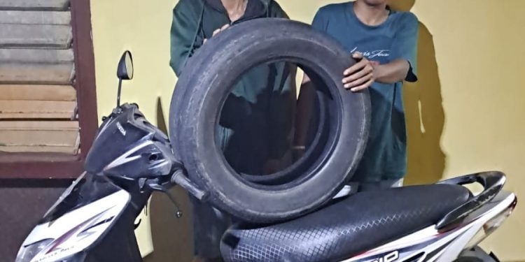 Unit Resintel Polsek Kota Solok menangkap 2 Pelaku Kasus Pencurian