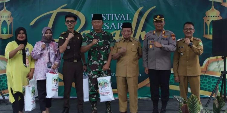 Festival Pasar Ramadhan Talang Kerangan Resmi Dibuka Wabup PALI