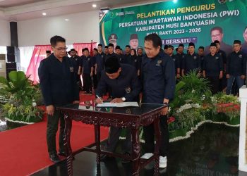PWI Muba Resmi Dilantik