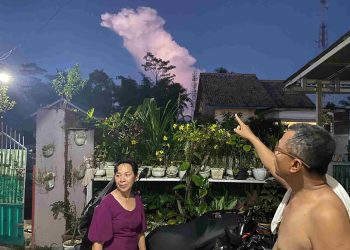 Fenomena Aneh Di Langit  Biru Tanjung  Lago