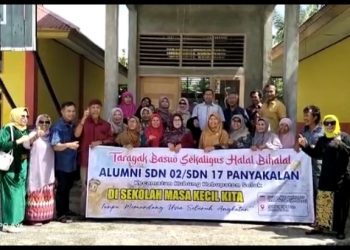 Taragak Basuo, Alumni SDN 17 Panyakalan Bentuk Pengurus