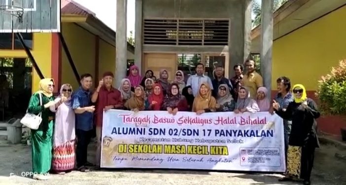 Taragak Basuo, Alumni SDN 17 Panyakalan Bentuk Pengurus