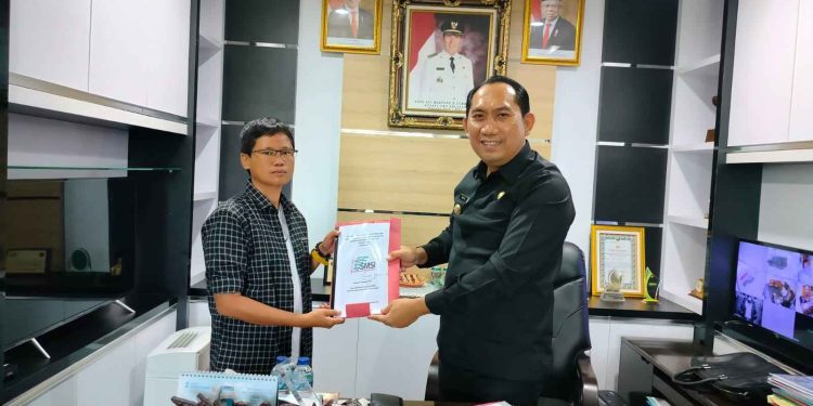Perdana di Sumsel dan di Inisiasi Oleh SMSI, OKU Selatan Bakal Miliki Gedung Pers