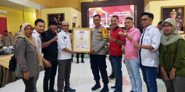 SMSI Banyuasin Berikan Penghargaan dan Ucapan Terima Kasih Kepada AKBP Imam Safi’i