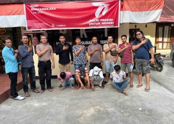 4 warga Tanjung Balit diringkus oleh Tim Opsnal Satresnarkoba Polres Solok Kota