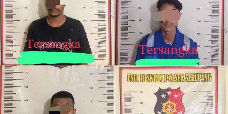 Polsek Sekupang Amankan 4 Pemuda, Pelaku penganiayaan dan Pengrusakan Bengkel