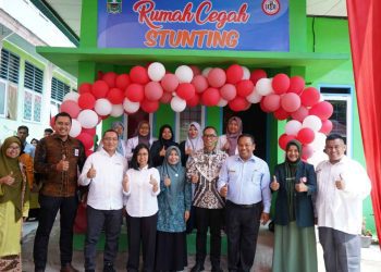 Serah Terima Mobil Ambulance dari Pasar Modal Indonesia dan Peresmian Rumah Cegah Stunting Kabupaten Solok