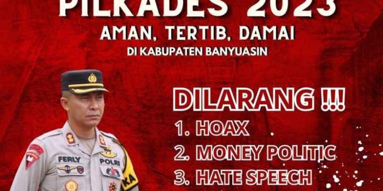Jelang Pilkades Serentak, Ini Himbauan Kapolres Banyuasin