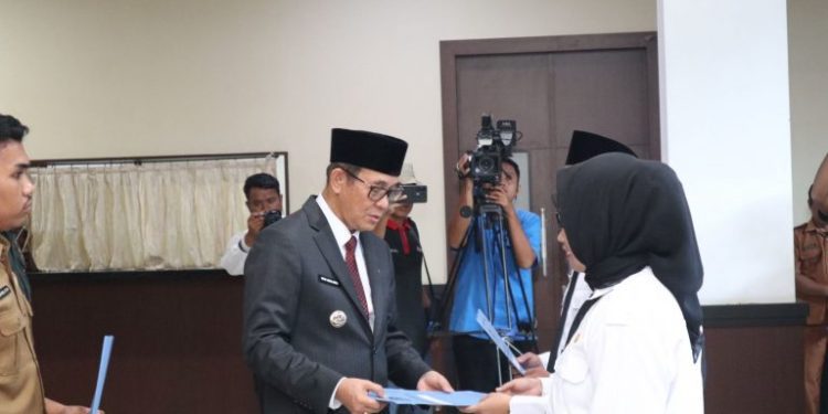 Bupati PALI Lantik 33 PPPK