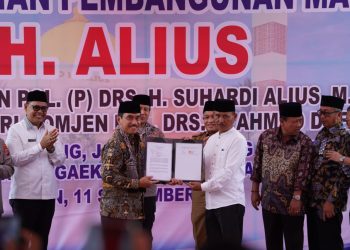 Peresmian Mesjid H. Alius di Koto Gaek Guguak