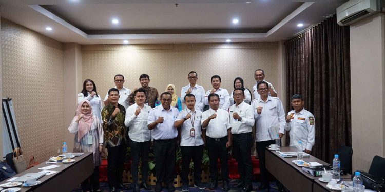 Pemkab.Solok Rapat Koordinas Tentang Aset Daerah di Rocky Hotel Padang
