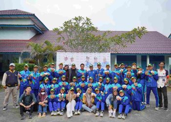 Muara Enim Juara Umum Cabor Drum Band Porprov 2023