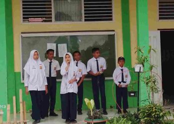 SMPN 5 Lembang Jaya Lakukan Agenda Tahunan Pemilihan Ketua Osis Yang Baru