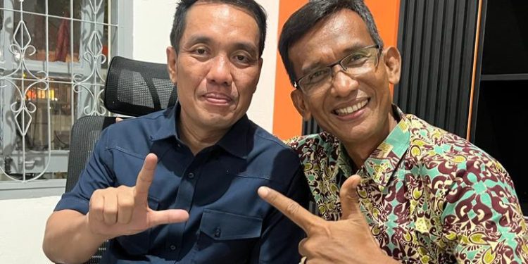 Dt.Rajo Mangkudun Silahturahmi Dengan Ketua Pemuda Pancasila Sumsel Fauzi Amro
