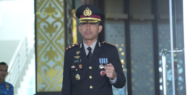 Kapolres Solok AKBP Muari, S. I. K, MM, MH jadi inspektur Upacara Peringatan Hari Kesaktian Pancasila Di Kabupaten Solok