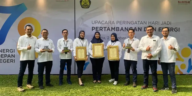 Inovasi Insan Bukit Asam (PTBA) Berbuah 3 Dharma Karya ESDM 2023