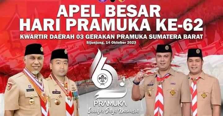 Apel Besar Hari Pramuka ke-62 Dihadiri Kamabida