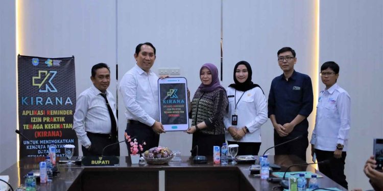 Dinkes OKU Selatan Luncurkan Aplikasi KIRANA, Permudah Perizinan Tenaga Kesehatan