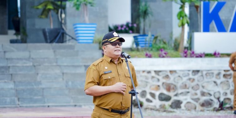 Kadis Pariwisata pemkab.Solok jadi Pembina Apel