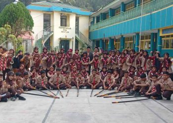 Anggota Pramuka PSA, Laksanakan Pengukuhan Anggota Tetap