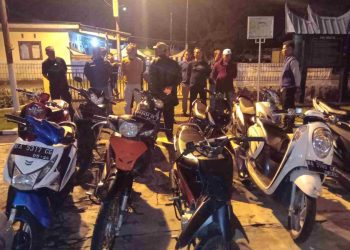 Berikan Kenyamanan Masyarakat, Polsek IV Jurai Pesisir Selatan Bubarkan aksi Balap Liar
