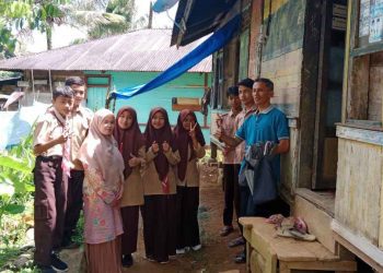 Program SMPn 4 Hilgum Dengan Kunjungan Sosial kerumah Siswa