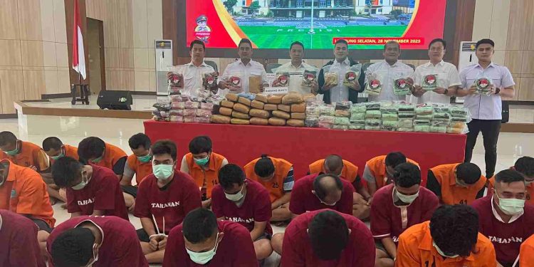 113 Kg Sabu Diungkap Ditresnarkoba Polda Lampung