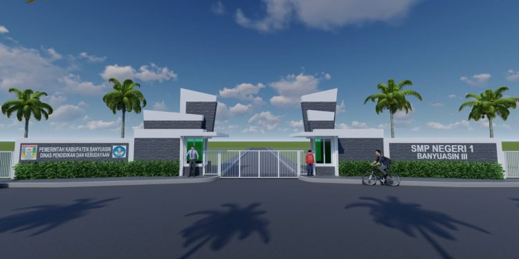 Ikatan Alumni Akan Bangun Gerbang SMPN 1 Banyuasin III