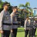Polres Mura Adakan upacara Farewell Parade Dalam Rangka Penyambutan dan Pelepasan Kapolres Musi Rawas