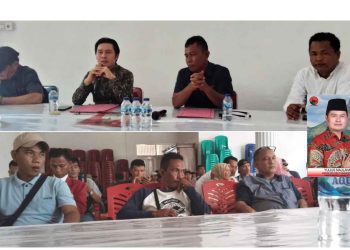 Silaturahmi dengan Puluhan Wartawan, Yulius Maulana : Kita Tunggu Hasil Pileg