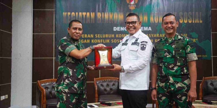 Kab. Solok Tuan Rumah Se-Sumbar Dalam Acara Binkom (Pembinaan Komunikasi) dalam Mencegah Konflik