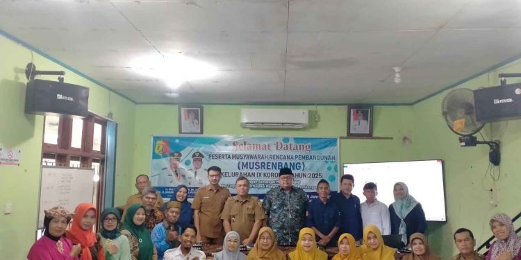 Kelurahan IX Korong Adakan Musrembang Tahun 2025