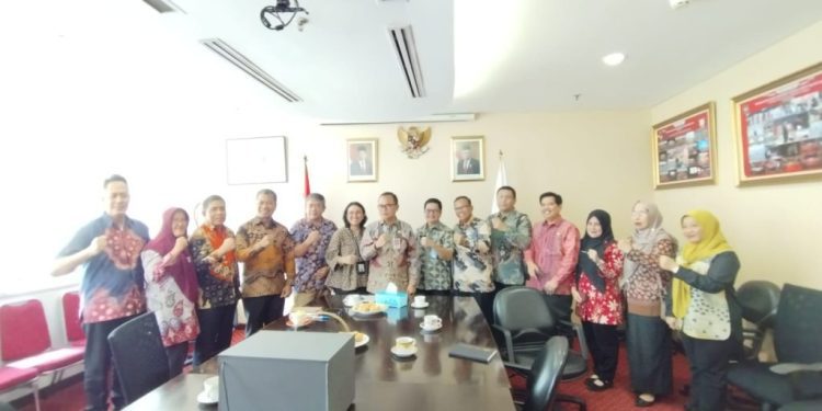 Perkuat Penyempurnaan LPPD, Pj Bupati Hani Syopiar Rustam Kunker dan Audensi Dengan Direktorat EKPKD Kemendagri